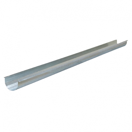 Calha Galvanizada Chapa 26 Platibanda C28 Barra com 2m LESTE CALHAS