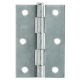 Dobradiça Ferro Galvanizado 4'' Kit com 3 Peças S1001FG ROCHA