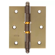 Dobradiça Ferro Oxidado com Anel 3.1/2'' Kit com 3 Peças S-1007FOEA ROCHA