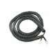 Extensão Monofone Espiral Plug/Plug 2m Preto 334 INTERNEED
