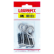 Pitão com Bucha 8mm Kit com 4 Peças PIT-8 LAUREFIX