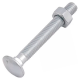 Parafuso Francês 1/4''x2'' Kit com 4 Peças PFC05 LAUREFIX