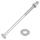 Parafuso Francês 3/8x6'' Kit com 2 Peças PF24 LAUREFIX
