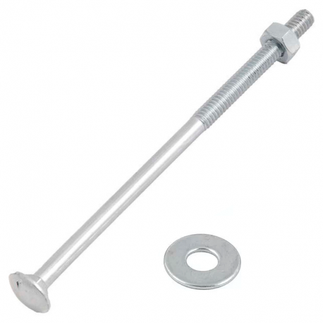 Parafuso Francês 5/16x5'' Kit com 2 Peças PFC16 LAUREFIX