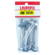 Parafuso Francês 3/8x4'' Kit com 4 Peças PF22 LAUREFIX