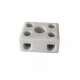 Conector Porcelana 2 Polos 10mm 30A 136 INTERNEED