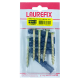 Parafuso chave Philips 6,0x60 com Bucha 10mm Kit com 5 Peças PBPH-10 LAUREFIX