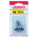Parafuso Sextavado Auto Brocante com Arruela 5,5x1'' Kit com 5 Peças PAB-1 LAUREFIX