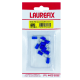 Terminal Pré Isolado Garfo 2,5mm Kit com 10 Peças TGA LAUREFIX