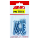 Parafuso Máquina 1/4x2'' Kit com 5 Peças MQ23 LAUREFIX
