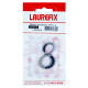 Número Cromado para Apartamento Nº 8 ZCAP8 LAUREFIX