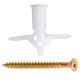 Parafuso com Bucha para Gesso 4a13mm Kit com 4 Peças DW-02 LAUREFIX