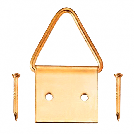 Suporte Triangular para Quadro Kit com 4 Peças STQ-2 LAUREFIX