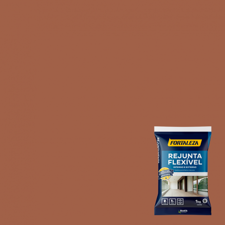 Rejunta Tudo Flexível 1kg Chocolate FORTALEZA