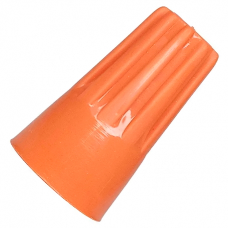 Conector Rosqueável Laranja 1,5a6,0mm Kit com 4 Peças CT-LAR LAUREFIX