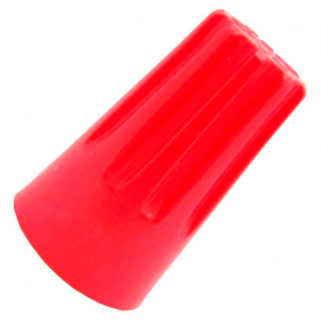 Conector Rosqueável Vermelho 4,5a17mm Kit com 4 Peças CT-VER LAUREFIX