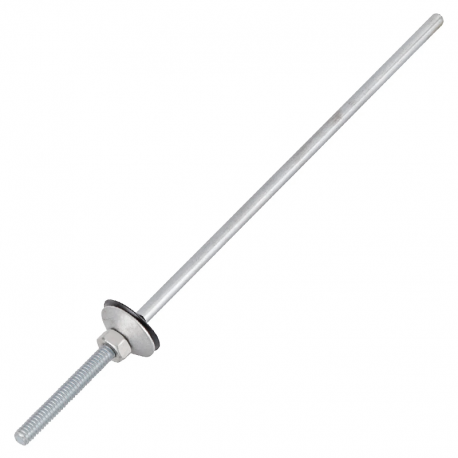 Haste Telha 1/4x350mm com Vedação Kit com 10 Peças HT-3 LAUREFIX