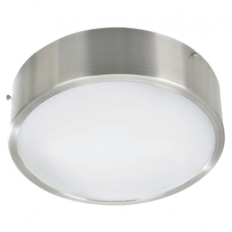Plafon Lua 26cm para 2 Lâmpadas Alumínio Escovado 812201/500 PAVILONIS