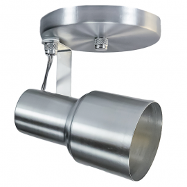 Spot 1020 para 1 Lâmpada Alumínio Escovado 102101 PAVILONIS