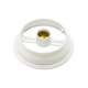 Plafonier Plástico com Soquete E-27 Branco 851102/500 PAVILONIS