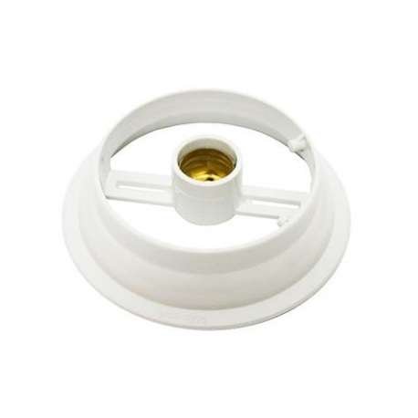 Plafonier Plástico com Soquete E-27 Branco 851102/500 PAVILONIS