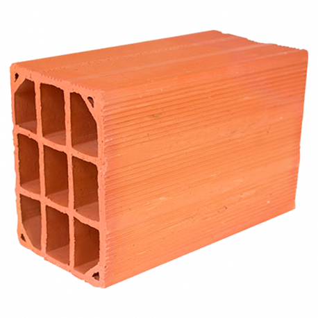 Tijolo Baiano 14x19x29cm (Pallet com 192 Tijolos) CERÂMICA MÔNACO