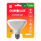 Lâmpada Superled Par30 9W 6500K Bivolt E27 Luz Branca OUROLUX