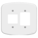 Placa 4x4 F23 0953 Blanc FAME