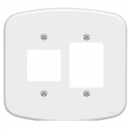 Placa 4x4 F23 0953 Blanc FAME