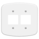 Placa 4x4 F22 0952 Blanc FAME