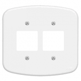 Placa 4x4 F22 0952 Blanc FAME