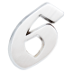 Algarismo Elegance Grande Polido Nº 6 AC G-06 COSTA NAVARRO
