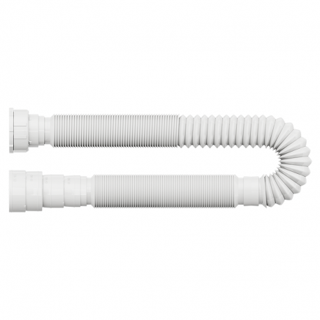 Tubo Extensivo 150cm com anel de PVC Branco 030129-412 BLUKIT