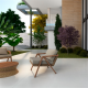 Porcelanato 83x83cm Detroit Gray HAC830006 Acetinado Extra HELENA