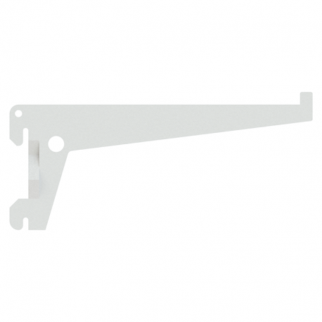 Suporte para Trilho Simples Encaixe Branco STSB-30B BRASFORMA