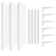 Kit 3 Prateleiras 90x25cm Multiuso Branca K3MB BRASFORMA