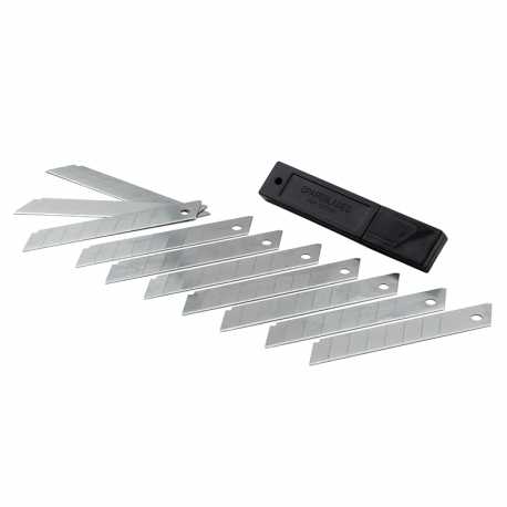Lâmina Estilete 18mm Kit com 10 Peças THOMPSON