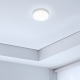 Painel LED Sobrepor Redondo Branco 36W Frameles Bivolt 6500K Luz Branca 15140131 TASCHIBRA