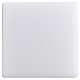 Painel LED Sobrepor Quadrado Branco 24W Frameles Bivolt 6500K Luz Branca 15140140 TASCHIBRA