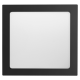 Painel LED Embutir Quadrado Preto 18W Bivolt 6500K Luz Branca 15090299 TASCHIBRA