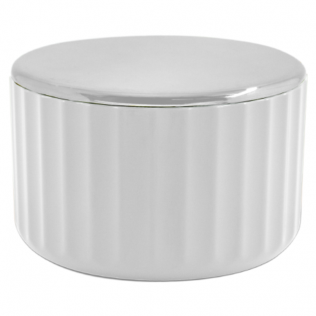 Porta Algodão Groove Branco OU