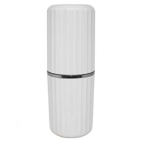 Porta Escovas Groove Branco OU