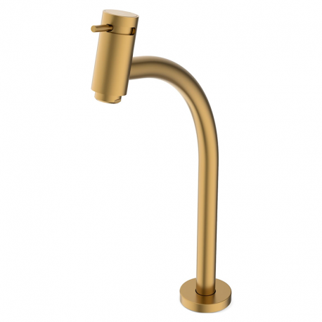 Torneira Lavatório Mesa Bica Baixa Basic Gold Matte B5056C7R1B CELITE