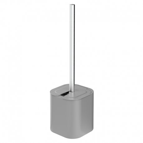 Suporte com Escova Sanitária Dual Chumbo OU