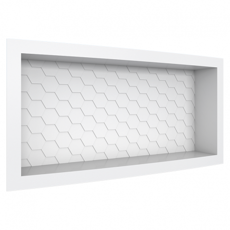 Nicho Injetado Max 27x60x9,5cm Branco COZIMAX