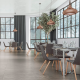 Porcelanato 83x83cm District Gray Plus 83027 Acetinado Extra EMBRAMACO