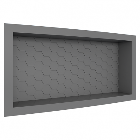 Nicho Injetado Max 27x60x9,5cm Chumbo COZIMAX