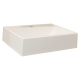 Cuba Sintética Flórida Retangular 37x46cm Branco IRMÃOS CORSO