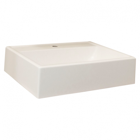Cuba Sintética Flórida Retangular 37x46cm Branco IRMÃOS CORSO