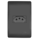 Tomada 2P+T 20A/250V 4054 Habitat Preto FAME